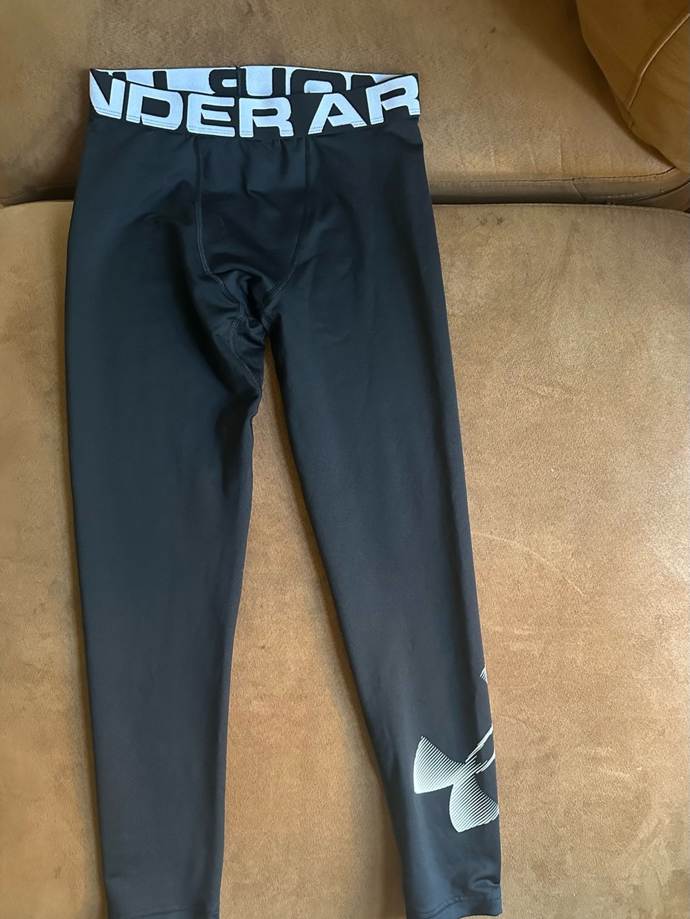 Under Armour Boys Compression Tights Sz L